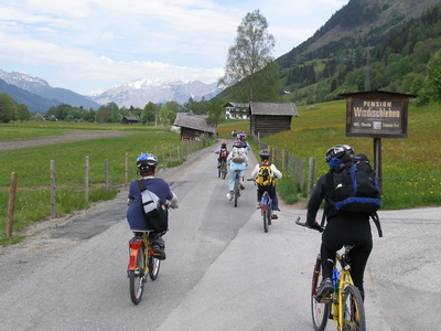 In bici da San Candido a Lienz con tappa alle cascate della Galizia - Bimbò