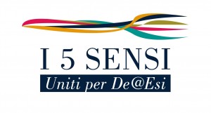 Logo I 5 Sensi Uniti per De@Esi