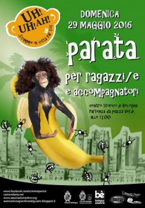 locandina_manifesto_Scimmie_in_città_ParTòt2016