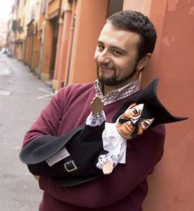 Riccardo e Balanzone puppet bond
